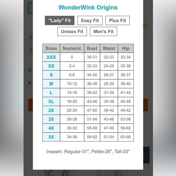 WonderWink Origins Women's White Drawstring
Flare Leg Scrub Pants-5026, size L - Picture 6 of 6